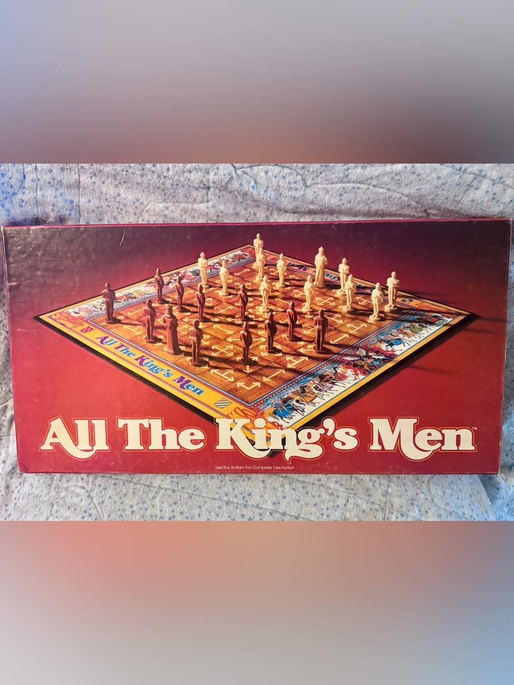 Vintage All The King's Men Board Game 1979 Parker Brothers Complete Strategy USA